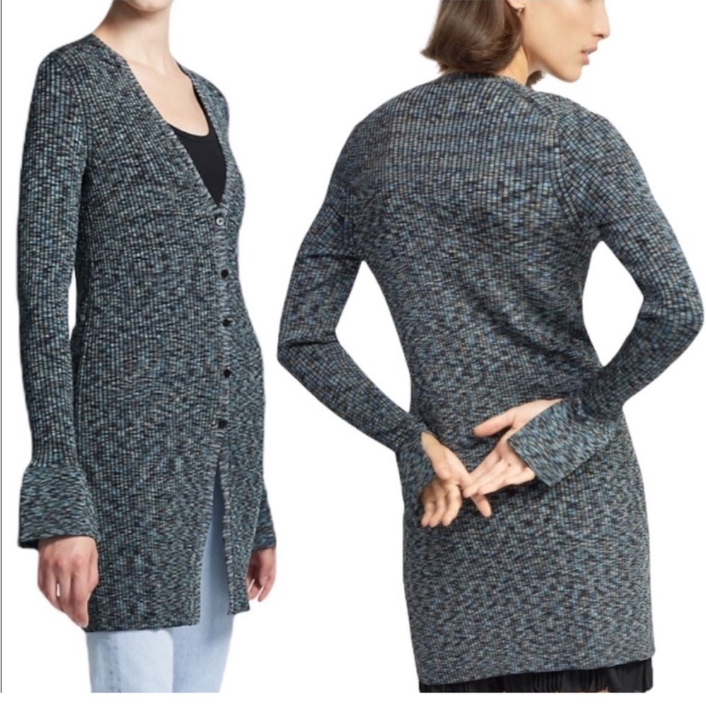 Theory Multicolor Knit Cardigan
